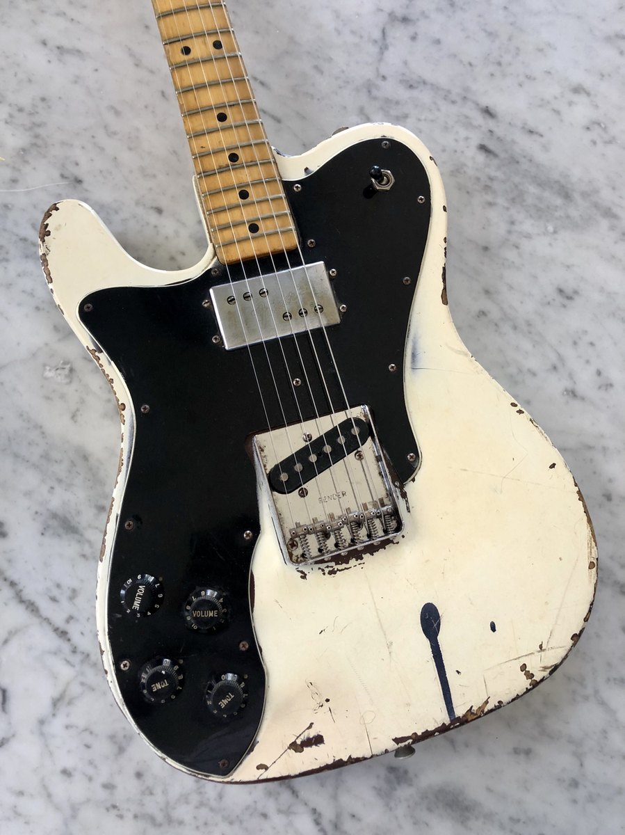 1978 Fender Telecaster Custom Lefty Rare Left Handed Vintage