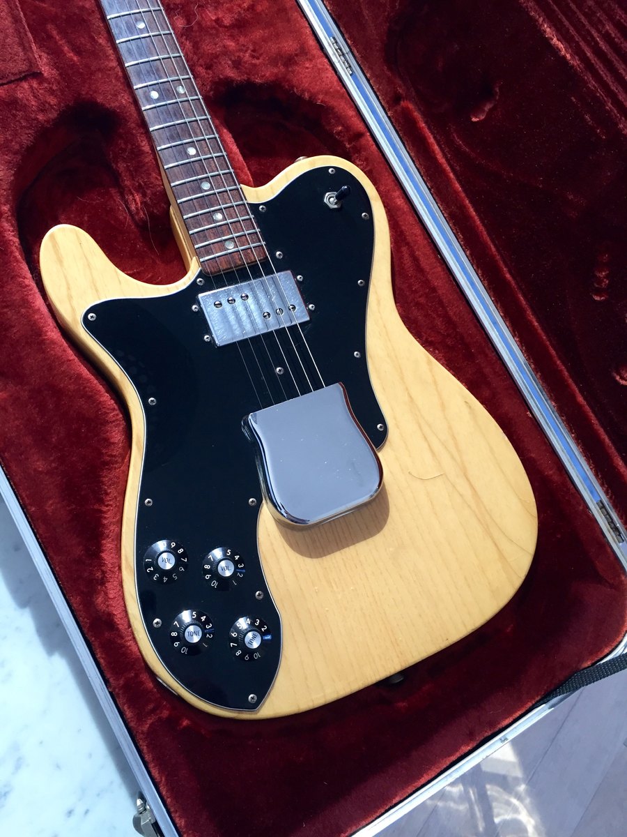 ULTRA RARE 1978 Fender Telecaster Custom Left handed W/ OHSC