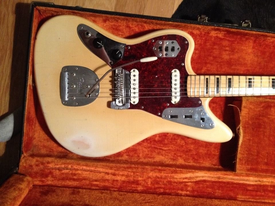 Fender Jaguar 1972 Blonde LEFT HANDED