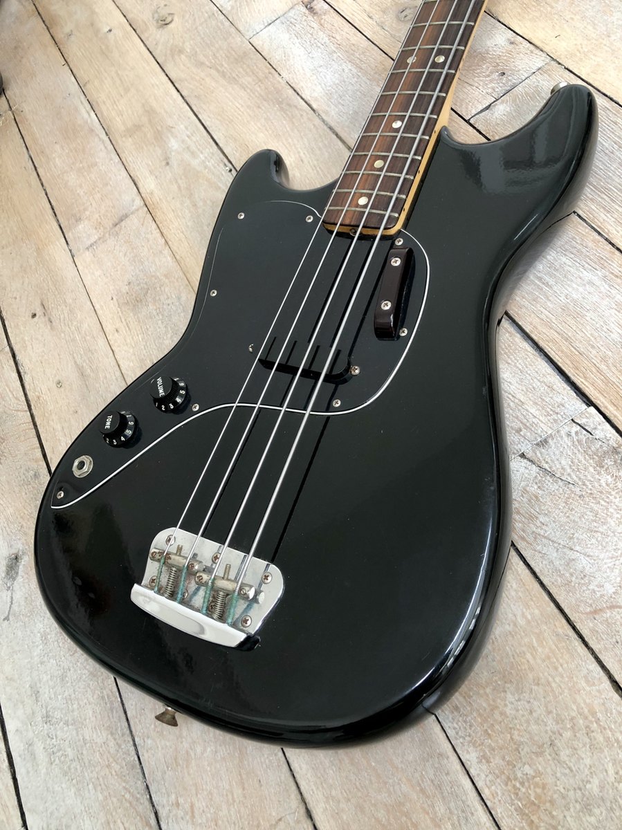 1978 Fender Musicmaster Bass Left Handed Lefty Rare Vintage